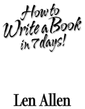 Thumbnail How to write a book in 7 days
